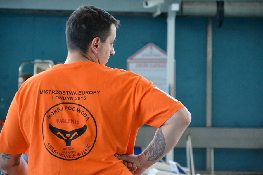 Hokej pod wodą Walenie Londyn 2015